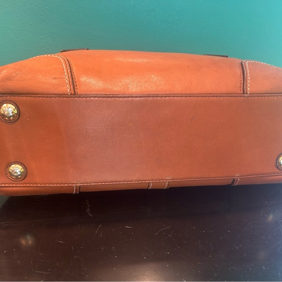 Coach Hampton Brown Leather Satchel, Very VTG - Picture 10 of 13